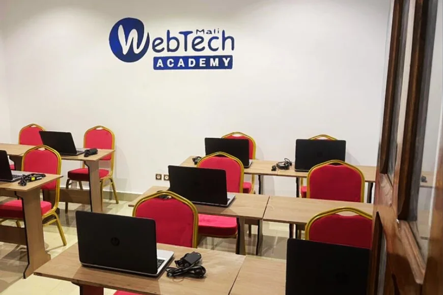 Salle de formation de la WebTech Academy
